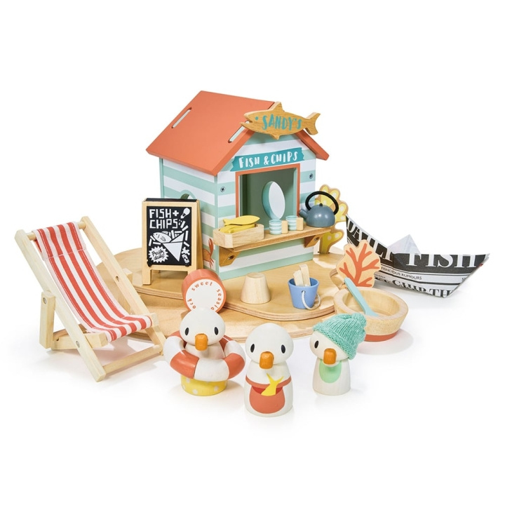 Tender Leaf Sandy\'s strandhut - (TL8379) in de groep SPEELGOED, KINDER- & BABYPRODUCTEN / Speelgoed / Speelset bij TP E-commerce Nordic AB (D07137)