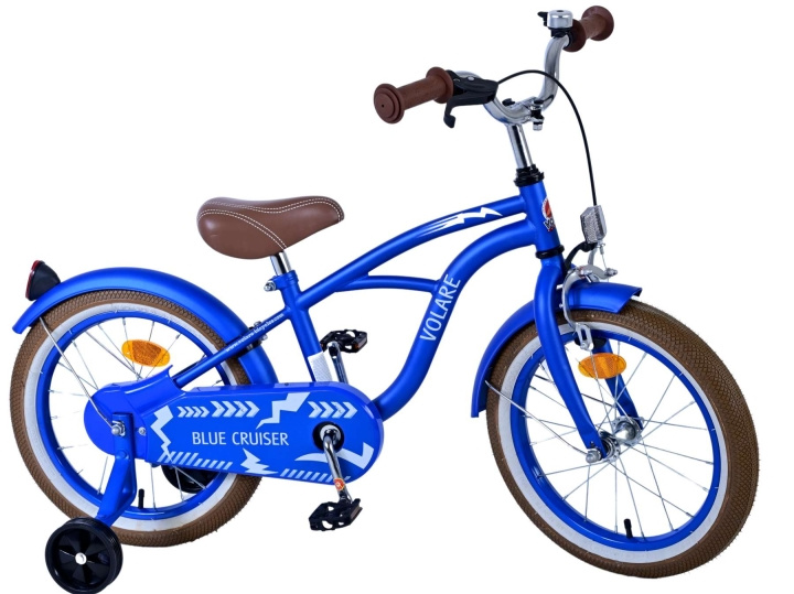 Volare Kinderfiets 16 - Blauwe Cruiser (31612-SACB) in de groep SPEELGOED, KINDER- & BABYPRODUCTEN / Buitenspeelgoed / Fietsen & Steppen bij TP E-commerce Nordic AB (D07191)