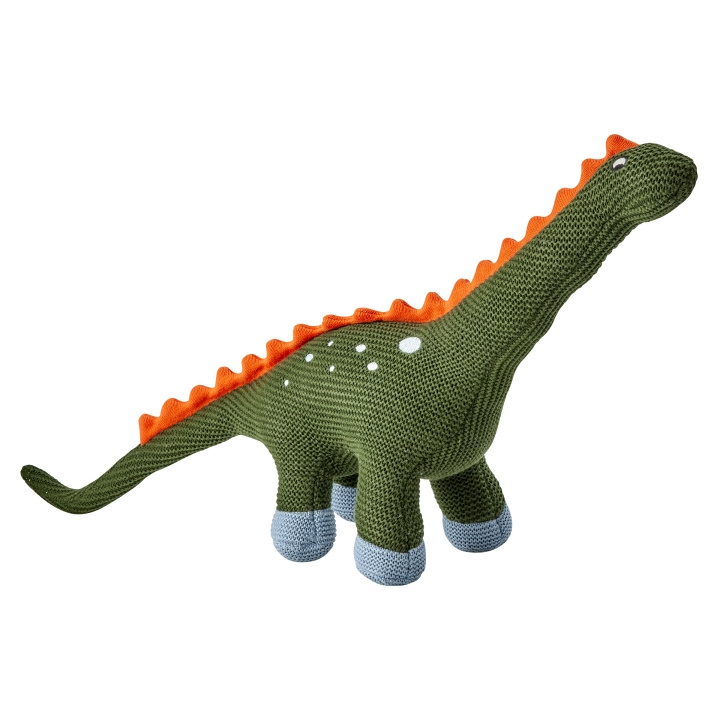 RICE Kinderen Gebreid Pluche Speelgoed - Dinosaurus Vorm (KITOY-PTDIN) in de groep SPEELGOED, KINDER- & BABYPRODUCTEN / Babyspeelgoed / Knuffels bij TP E-commerce Nordic AB (D07200)