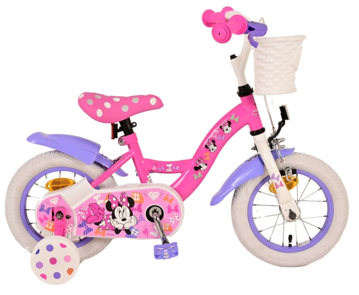 Volare Kinderfiets 12 - Minnie Cutest Ever! (21264-SACB) in de groep SPEELGOED, KINDER- & BABYPRODUCTEN / Buitenspeelgoed / Fietsen & Steppen bij TP E-commerce Nordic AB (D07208)