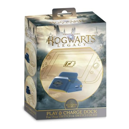 Trade Invaders Harry Potter-Switch-2-in-1 Oplaaddock en Voet-Hogwarts Legacy in de groep HOME ELECTRONICS / Spelconsoles en accessoires / Nintendo Switch bij TP E-commerce Nordic AB (D07241)