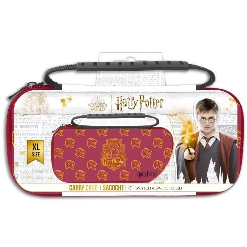 Trade Invaders Harry Potter - XL Draagtas voor Switch en Switch Oled - Rood - Gryffindor in de groep HOME ELECTRONICS / Spelconsoles en accessoires / Nintendo Switch bij TP E-commerce Nordic AB (D07255)