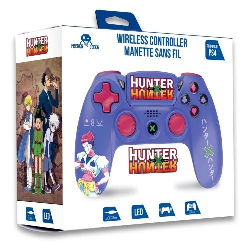 Trade Invaders Hunter x Hunter-draadloze controller voor PS4 met 3,5mm jack slot - Paars - Hisoka in de groep HOME ELECTRONICS / Spelconsoles en accessoires / Sony PlayStation 4 bij TP E-commerce Nordic AB (D07259)