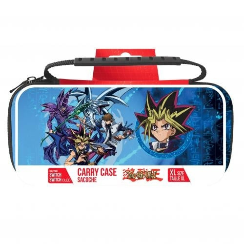 Trade Invaders Yu-Gi-Oh! - XL Draagtas voor Switch en Switch Oled - Blauw - Groep in de groep HOME ELECTRONICS / Spelconsoles en accessoires / Nintendo Switch bij TP E-commerce Nordic AB (D07260)