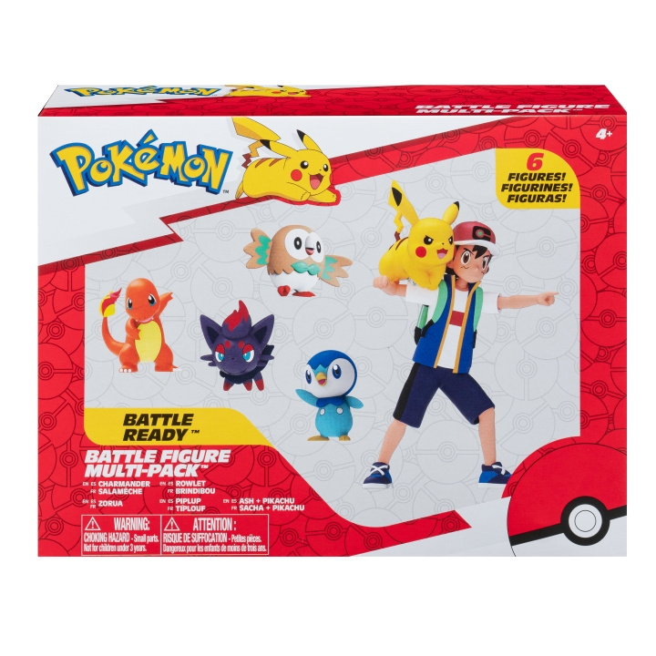 Pokémon Battle Figure Multipack W Feature Figuur (PKW3781) in de groep SPEELGOED, KINDER- & BABYPRODUCTEN / Speelgoed / Figuren, Miniaturen & accessoires bij TP E-commerce Nordic AB (D07280)