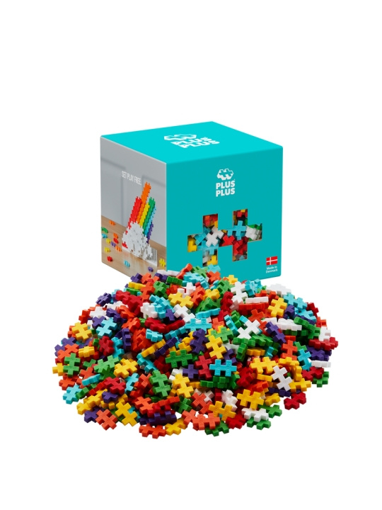 Plus Plus Plus-Plus Regenboog - 600 stuks (3976) in de groep SPEELGOED, KINDER- & BABYPRODUCTEN / Speelgoed / Bouwspeelgoed / Bouwblokken bij TP E-commerce Nordic AB (D07285)