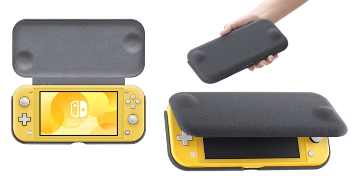 Nintendo Switch Lite Flip Cover & Screen Protector in de groep HOME ELECTRONICS / Spelconsoles en accessoires / Nintendo Switch / Accessoires bij TP E-commerce Nordic AB (D07326)