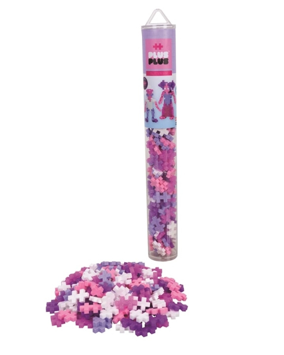 Plus Plus Tube met 100 stuks - Glittermix (4244) in de groep SPEELGOED, KINDER- & BABYPRODUCTEN / Speelgoed / Bouwspeelgoed / Bouwblokken bij TP E-commerce Nordic AB (D07363)