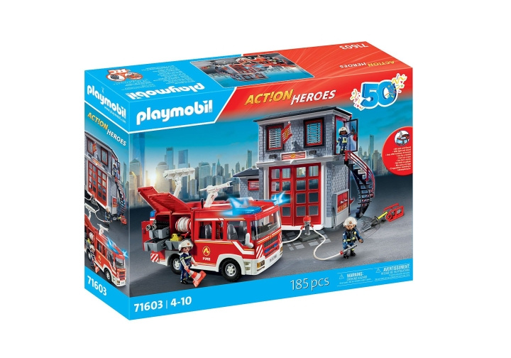 Playmobil 50YR Brandweer Rescue Mega Set (71603) in de groep SPEELGOED, KINDER- & BABYPRODUCTEN / Speelgoed / Figuren, Miniaturen & accessoires bij TP E-commerce Nordic AB (D07384)