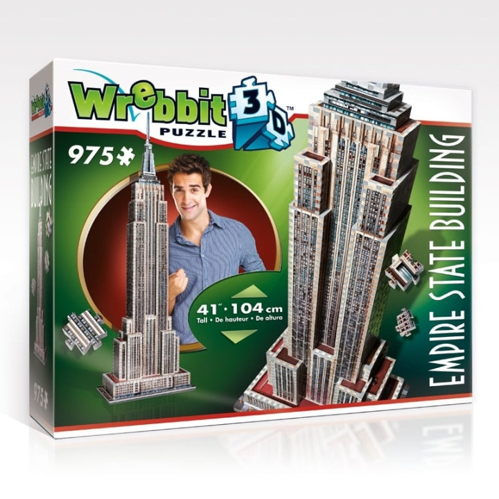 Wrebbit 3D puzzel - Empire State Building (40970027) in de groep SPORT, VRIJE TIJD & HOBBY / Hobby / Puzzel bij TP E-commerce Nordic AB (D07428)