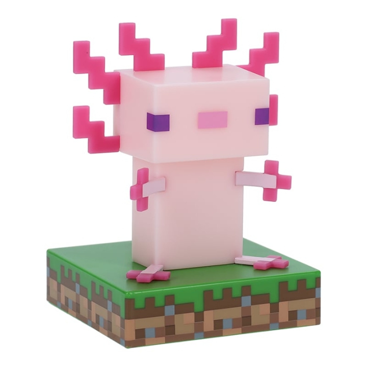 Paladone Minecraft - Axolotl Icoon Licht in de groep SPEELGOED, KINDER- & BABYPRODUCTEN / Kinderkamer / Babylampen / Tafellampen bij TP E-commerce Nordic AB (D07465)