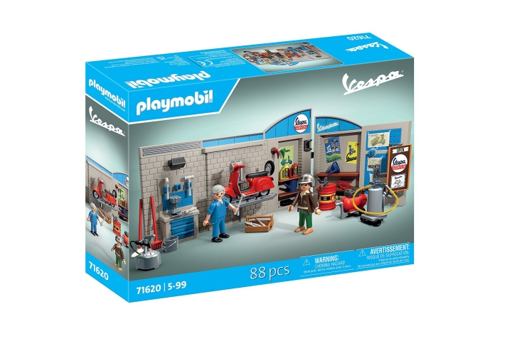 Playmobil 60s Vespa garage (71620) in de groep SPEELGOED, KINDER- & BABYPRODUCTEN / Speelgoed / Figuren, Miniaturen & accessoires bij TP E-commerce Nordic AB (D07475)