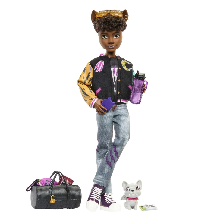 Monster High Pop met huisdier - Clawd (HNF65) in de groep SPEELGOED, KINDER- & BABYPRODUCTEN / Speelgoed / Docks & Accessoires bij TP E-commerce Nordic AB (D07483)