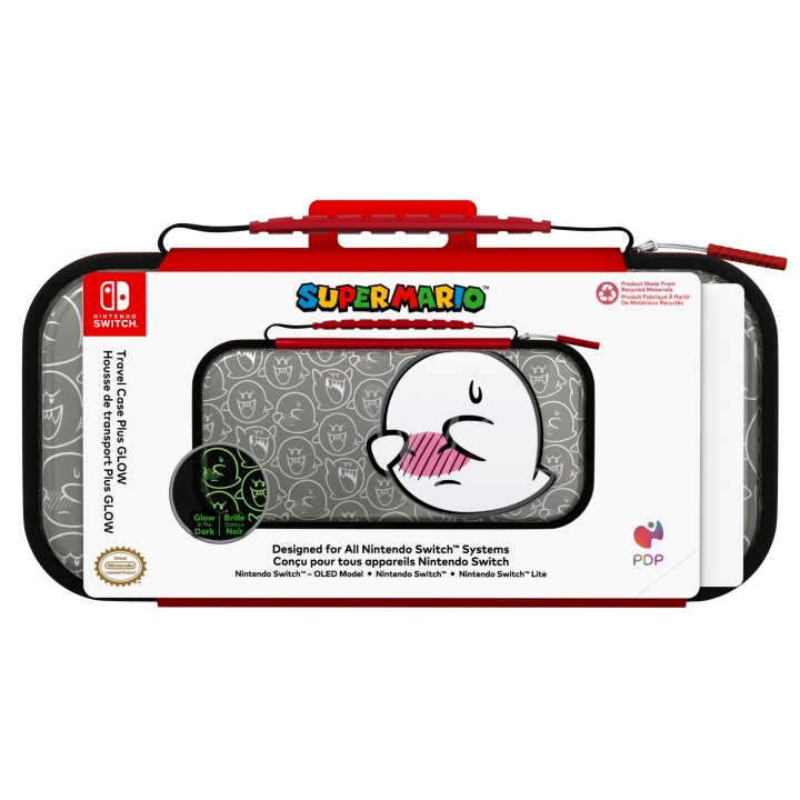 PDP Gaming Reistas Plus GLOW - Boo Hoo in de groep HOME ELECTRONICS / Spelconsoles en accessoires / Nintendo Switch / Accessoires bij TP E-commerce Nordic AB (D07545)