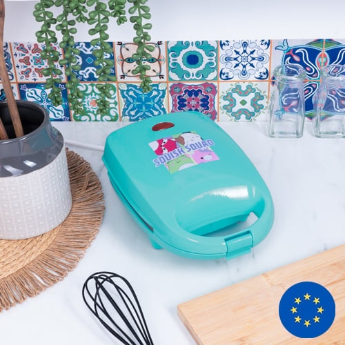 Squishmallows Squish Squad Wafelmaker - EU Stekker in de groep HUISHOUDEN & TUIN / Huishoudelijke apparaten / Wafelijzers bij TP E-commerce Nordic AB (D07592)