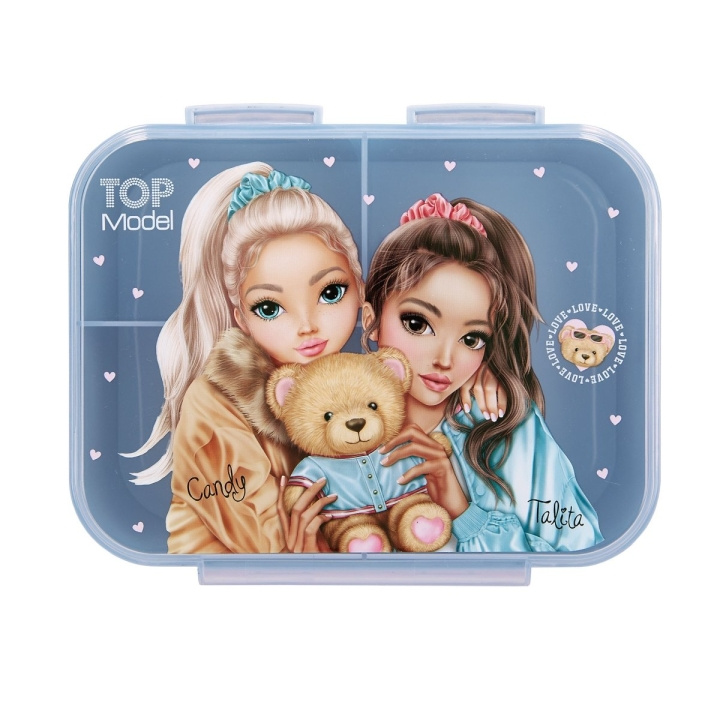 TOPModel Lunchbox TEAM TEDDY - Roze in de groep SPEELGOED, KINDER- & BABYPRODUCTEN / Eten & Drinken / Kinderservies bij TP E-commerce Nordic AB (D07598)