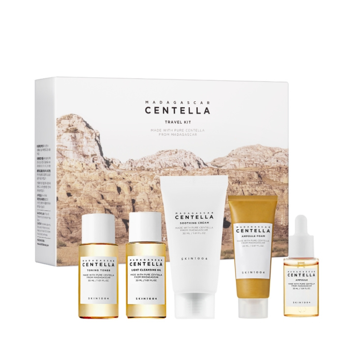 SKIN1004 Madagascar Centella Travel Kit Geschenkverpakking op reisformaat in de groep BEAUTY & HEALTH / Cadeausets / Cadeausets voor haar bij TP E-commerce Nordic AB (D07611)