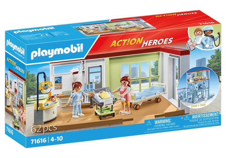 Playmobil Kraamafdeling (71616) in de groep SPEELGOED, KINDER- & BABYPRODUCTEN / Speelgoed / Speelset bij TP E-commerce Nordic AB (D07618)