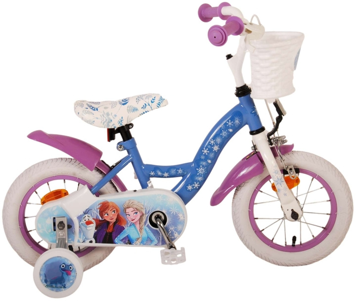 Volare Kinderfiets 12 - Frozen II (21277-SACB) in de groep SPEELGOED, KINDER- & BABYPRODUCTEN / Buitenspeelgoed / Fietsen & Steppen bij TP E-commerce Nordic AB (D07631)