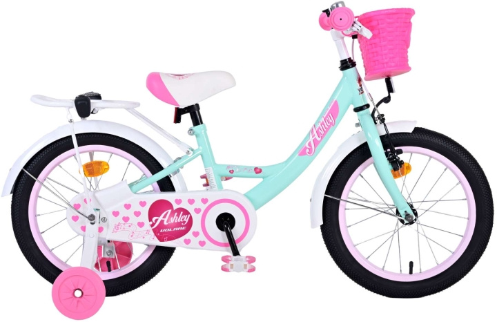 Volare Kinderfiets 16 - Ashley Groen (31636) in de groep SPEELGOED, KINDER- & BABYPRODUCTEN / Buitenspeelgoed / Fietsen & Steppen bij TP E-commerce Nordic AB (D07639)