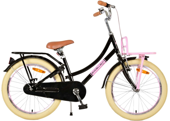 Volare Kinderfiets 18 - Excellent Zwart (22130) in de groep SPEELGOED, KINDER- & BABYPRODUCTEN / Buitenspeelgoed / Fietsen & Steppen bij TP E-commerce Nordic AB (D07647)