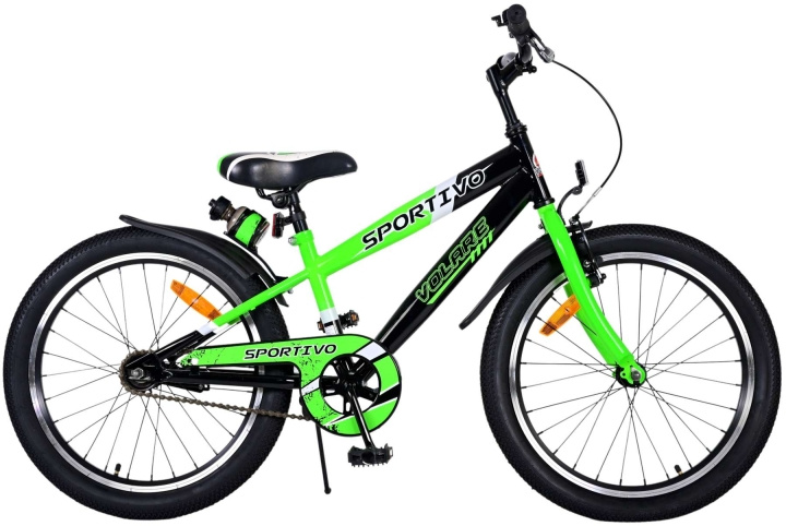 Volare Kinderfiets 20 - Sportivo Groen (22114) in de groep SPEELGOED, KINDER- & BABYPRODUCTEN / Buitenspeelgoed / Fietsen & Steppen bij TP E-commerce Nordic AB (D07662)