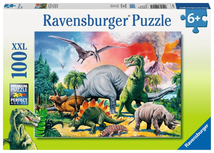 Ravensburger Onder de dinosaurussen - 100p - 10957 in de groep SPORT, VRIJE TIJD & HOBBY / Hobby / Puzzel bij TP E-commerce Nordic AB (D07727)