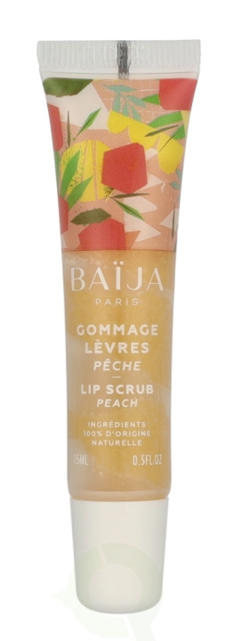 Baija Paris Baija Lip Scrub 15 ml Peach in de groep BEAUTY & HEALTH / Makeup / Lippen / Lippenbalsem bij TP E-commerce Nordic AB (D07810)