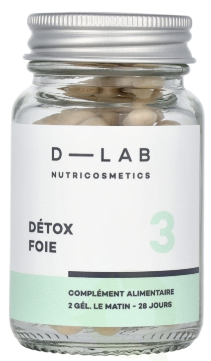 D-Lab Nutricosmetics D-Lab Detox Foie 3 Capsules 56 piece in de groep BEAUTY & HEALTH / Gezondheidszorg / Overige bij TP E-commerce Nordic AB (D07817)