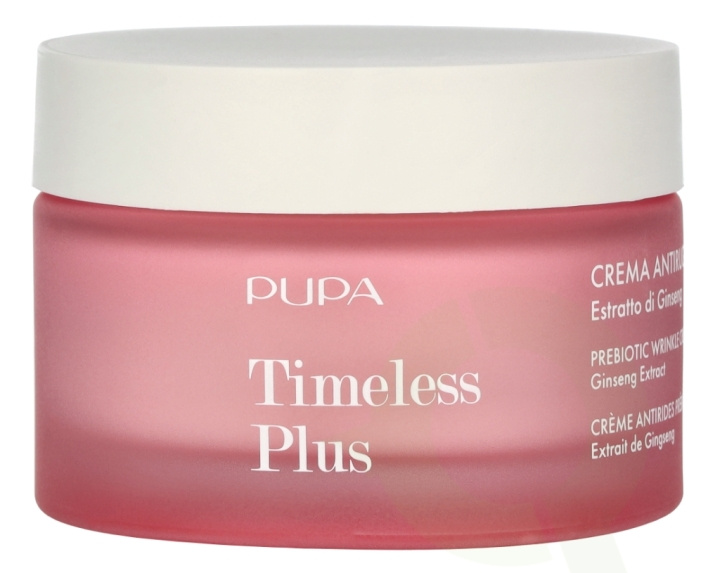 Pupa Milano Pupa Timeless Plus Prebiotic Wrinkle Cream 50 ml Ginseng Extract in de groep BEAUTY & HEALTH / Huidsverzorging / Gezicht / Antiveroudering bij TP E-commerce Nordic AB (D07838)