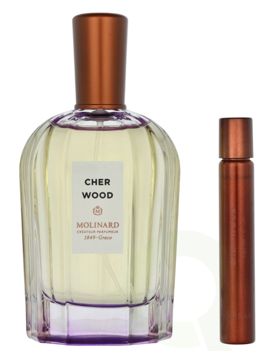 Molinard La Collection Privee Cher Wood Giftset 97.5 ml Edp Spray 90ml/Edp Spray 7,5ml in de groep BEAUTY & HEALTH / Geuren & Parfum / Parfum / Parfum voor haar bij TP E-commerce Nordic AB (D07850)