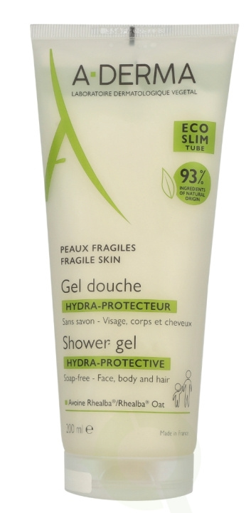 A-Derma Hydra-Protective Shower Gel 200 ml in de groep BEAUTY & HEALTH / Huidsverzorging / Lichaamsverzorging / Bad- en douchegels bij TP E-commerce Nordic AB (D07861)