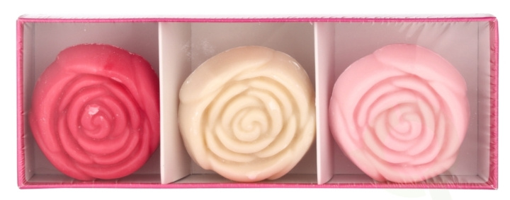 La Savonnerie De Nyons Extra Gentle Soap Set 150 g 3x50gr - Rose in de groep BEAUTY & HEALTH / Huidsverzorging / Lichaamsverzorging / Geurende zeep bij TP E-commerce Nordic AB (D07896)