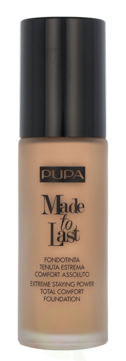 Pupa Milano Pupa Made To Last Total Comfort Foundation SPF10 30 ml #050 Beige Sand in de groep BEAUTY & HEALTH / Makeup / Make-up gezicht / Foundation bij TP E-commerce Nordic AB (D07900)