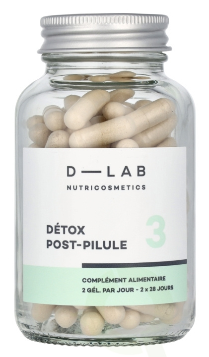 D-Lab Nutricosmetics D-Lab Detox Post-Pilule 3 Capsules 112 piece 56 Jours x 2 Capsules in de groep BEAUTY & HEALTH / Gezondheidszorg / Overige bij TP E-commerce Nordic AB (D07928)