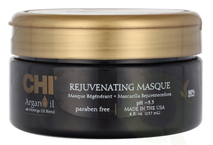 Chi Argan Oil Rejuvenating Masque 237 ml Paraben Free in de groep BEAUTY & HEALTH / Haar & Styling / Haarverzorging / Haarmasker bij TP E-commerce Nordic AB (D07936)