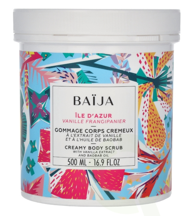 Baija Paris Baija Ile D\'Azur Body Scrub 500 ml Vanille Frangipanier in de groep BEAUTY & HEALTH / Huidsverzorging / Lichaamsverzorging / Body lotion bij TP E-commerce Nordic AB (D07952)