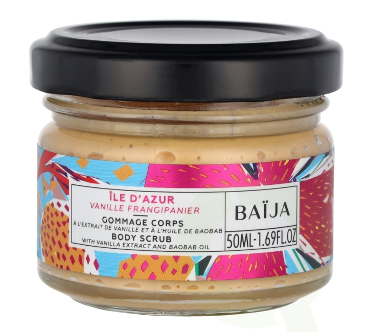 Baija Paris Baija Ile D\'Azur Body Scrub 50 ml Vanille Frangipanier in de groep BEAUTY & HEALTH / Huidsverzorging / Lichaamsverzorging / Body lotion bij TP E-commerce Nordic AB (D07954)