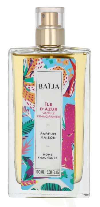 Baija Paris Baija Ile D\'Azur Home Fragrance Spray 100 ml Vanille Frangipanier in de groep BEAUTY & HEALTH / Geuren & Parfum / Parfum / Parfum voor haar bij TP E-commerce Nordic AB (D07956)