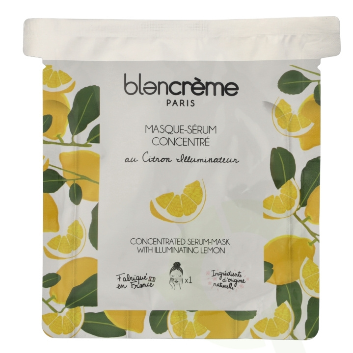 Blancreme Concentrated Serum-Mask 1 piece With Illuminating Lemon in de groep BEAUTY & HEALTH / Huidsverzorging / Gezicht / Maskers bij TP E-commerce Nordic AB (D07961)