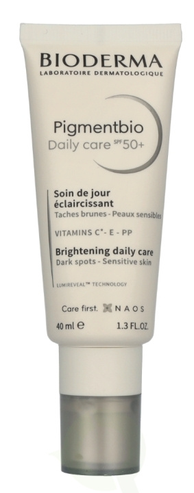 Bioderma Pigmentbio Daily Care SPF50+ 40 ml in de groep BEAUTY & HEALTH / Huidsverzorging / Zonnebank / Zonnebescherming bij TP E-commerce Nordic AB (D07974)