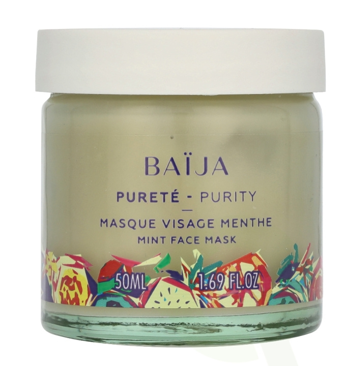 Baija Paris Baija Face Mask 50 ml Mint in de groep BEAUTY & HEALTH / Huidsverzorging / Gezicht / Maskers bij TP E-commerce Nordic AB (D07982)