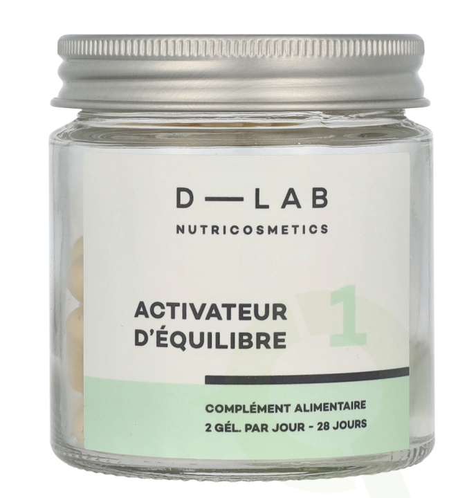 D-Lab Nutricosmetics D-Lab Activateur Of Balance 1 Capsules 56 piece in de groep BEAUTY & HEALTH / Gezondheidszorg / Overige bij TP E-commerce Nordic AB (D08052)