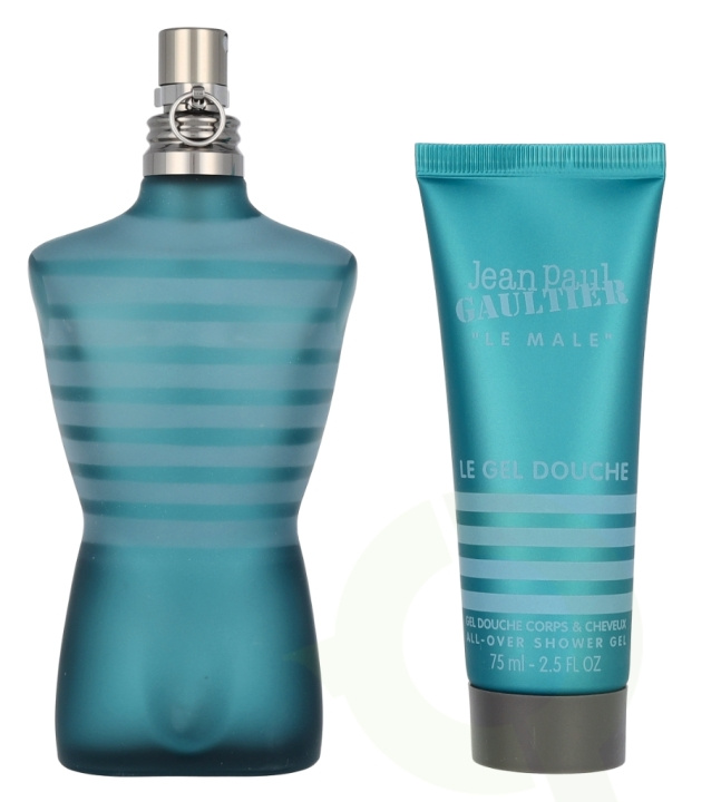 Jean Paul Gaultier Le Male Giftset 200 ml Edt Spray 125ml/Shower Gel 75ml in de groep BEAUTY & HEALTH / Geuren & Parfum / Parfum / Parfum voor hem bij TP E-commerce Nordic AB (D08055)