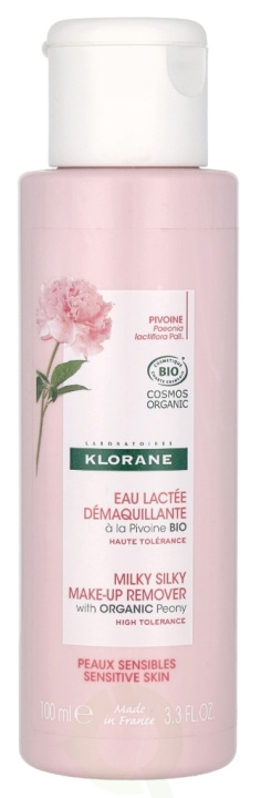 Klorane Milky Silky Make-Up Remover With Organic Peony 100 ml in de groep BEAUTY & HEALTH / Makeup / Make-up verwijderen bij TP E-commerce Nordic AB (D08160)