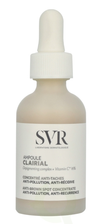 Svr Laboratories SVR Clairial Ampoule Anti-Brown Spot Concentrate 30 ml in de groep BEAUTY & HEALTH / Huidsverzorging / Gezicht / Huidserum bij TP E-commerce Nordic AB (D08187)