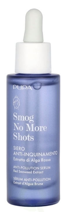 Pupa Milano Pupa Smog No More Shots Anti-Pollution Serum 30 ml in de groep BEAUTY & HEALTH / Huidsverzorging / Gezicht / Huidserum bij TP E-commerce Nordic AB (D08209)