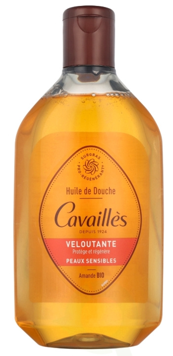 Roge Cavailles Velvety Shower Oil Argan & Almond 250 ml in de groep BEAUTY & HEALTH / Huidsverzorging / Lichaamsverzorging / Bad- en douchegels bij TP E-commerce Nordic AB (D08219)