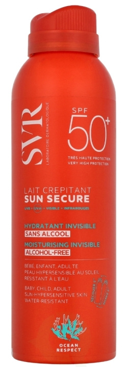 Svr Laboratories SVR Sun Secure Invisible Spray SPF50+ 200 ml Alcohol-Free in de groep BEAUTY & HEALTH / Huidsverzorging / Zonnebank / Zonnebescherming bij TP E-commerce Nordic AB (D08231)