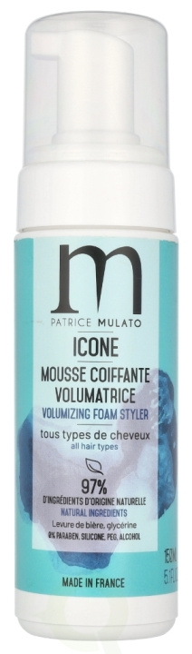 Patrice Mulato P. Mulato Icone Volumizing Foam Styler 150 ml in de groep BEAUTY & HEALTH / Haar & Styling / Hair styling / Haarmousse bij TP E-commerce Nordic AB (D08268)